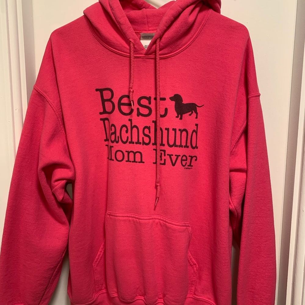 Gildan Pink Women's Sweater - Best Dachshund Mom Ever